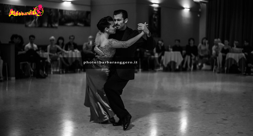 esibizione tango Sol Cerquides y Fernando Gracia Aldobaraldo Torino Barbara Oggero fotografia
